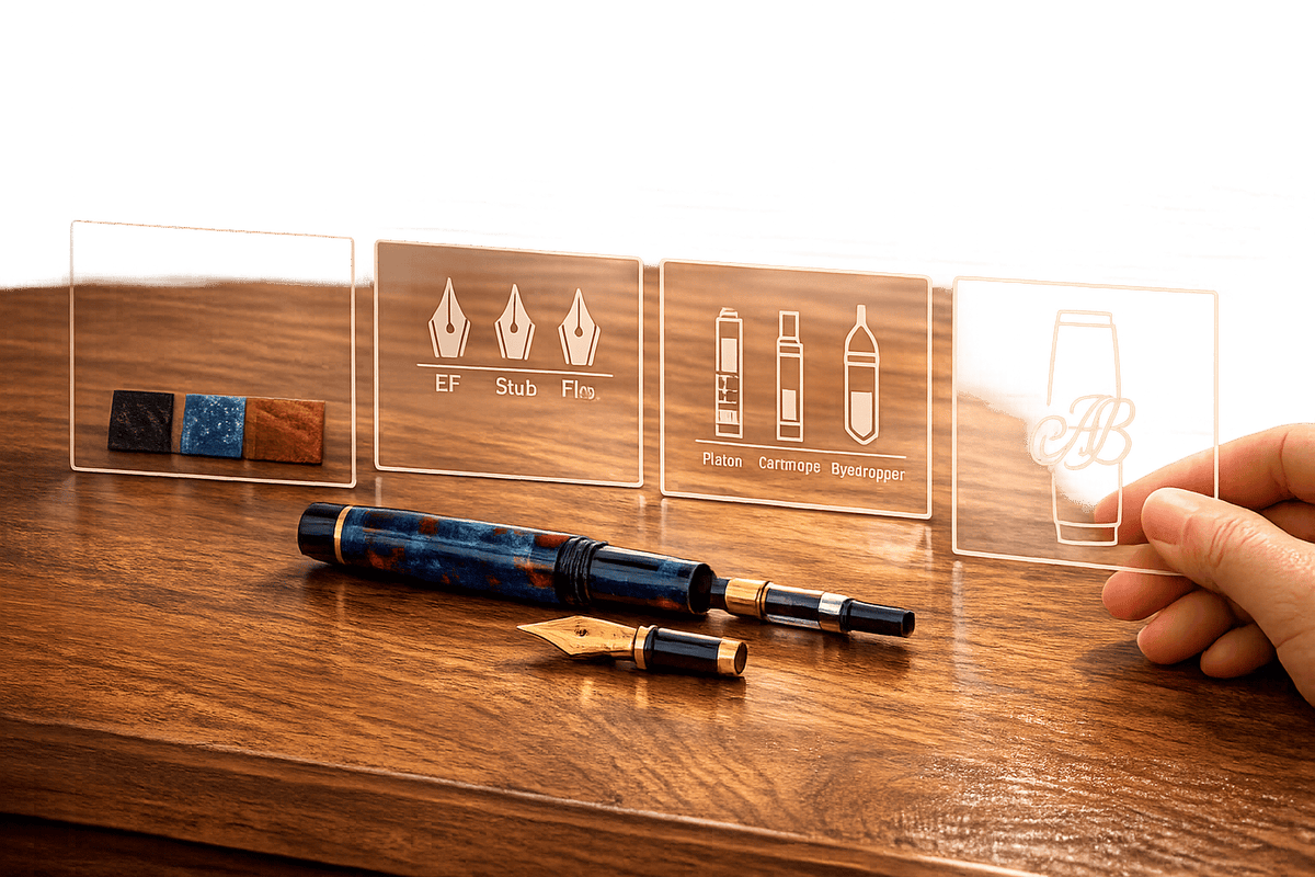 How Custom Fountain Pen Orders Work – Fountain Pen Revolution