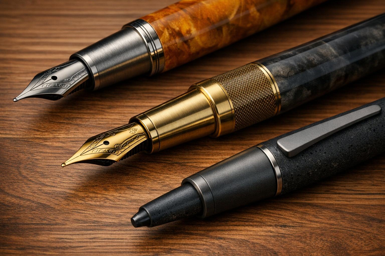 Best Material Blends for Custom Fountain Pens