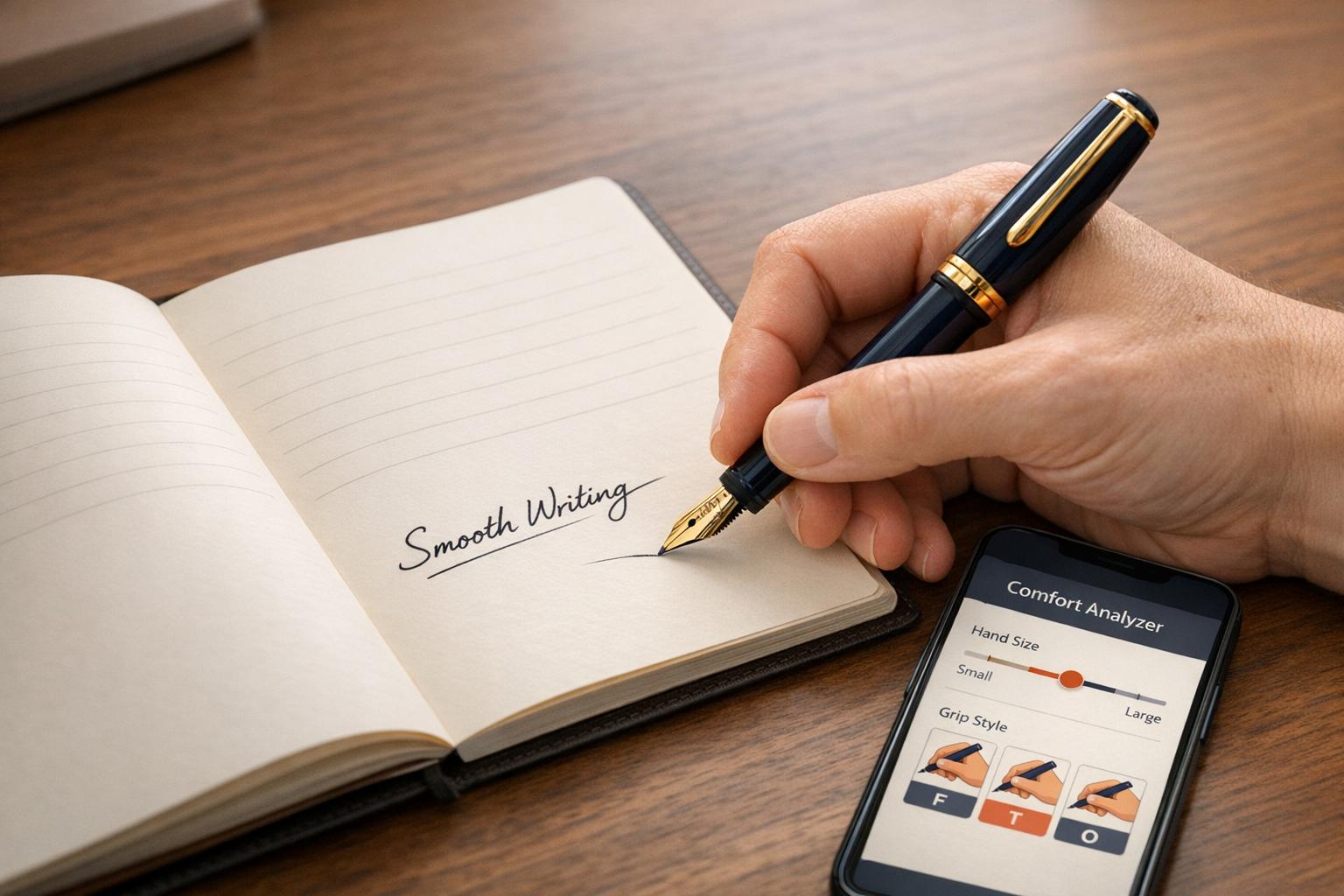 Fountain Pen Writing Comfort Analyzer