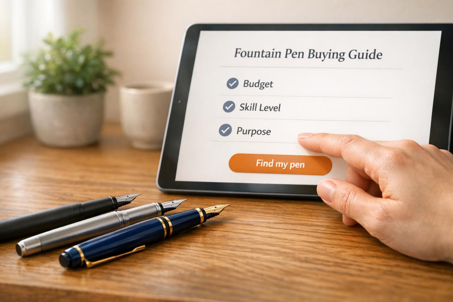 Fountain Pen Buying Guide Tool