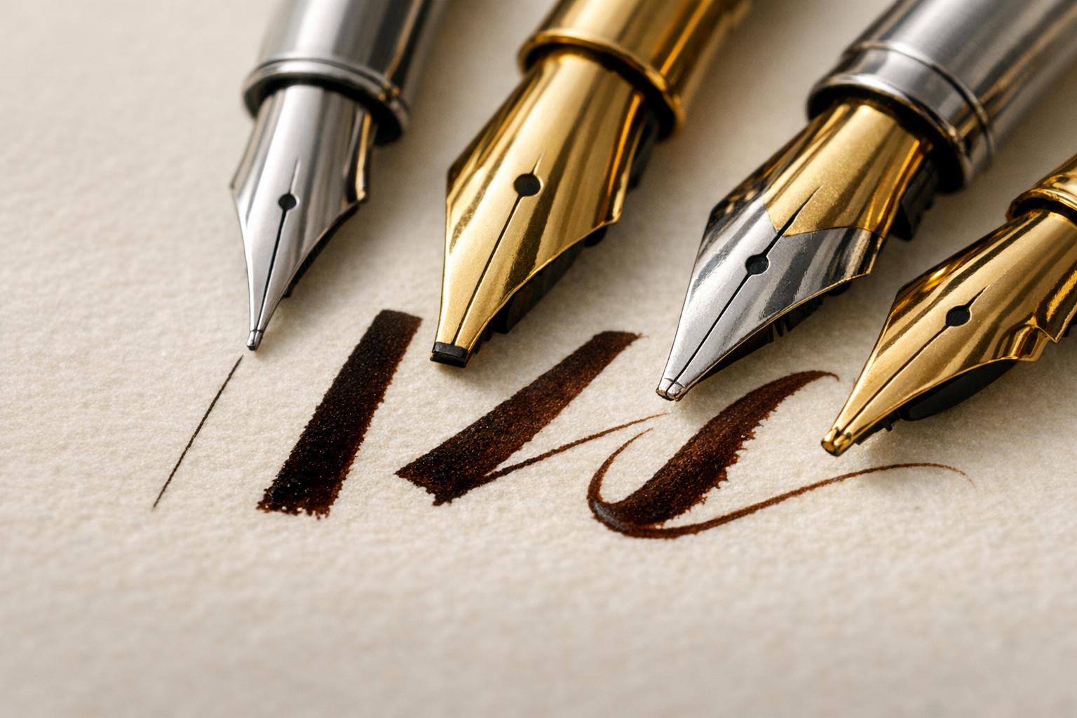 How Nib Sizes Affect Calligraphy Styles