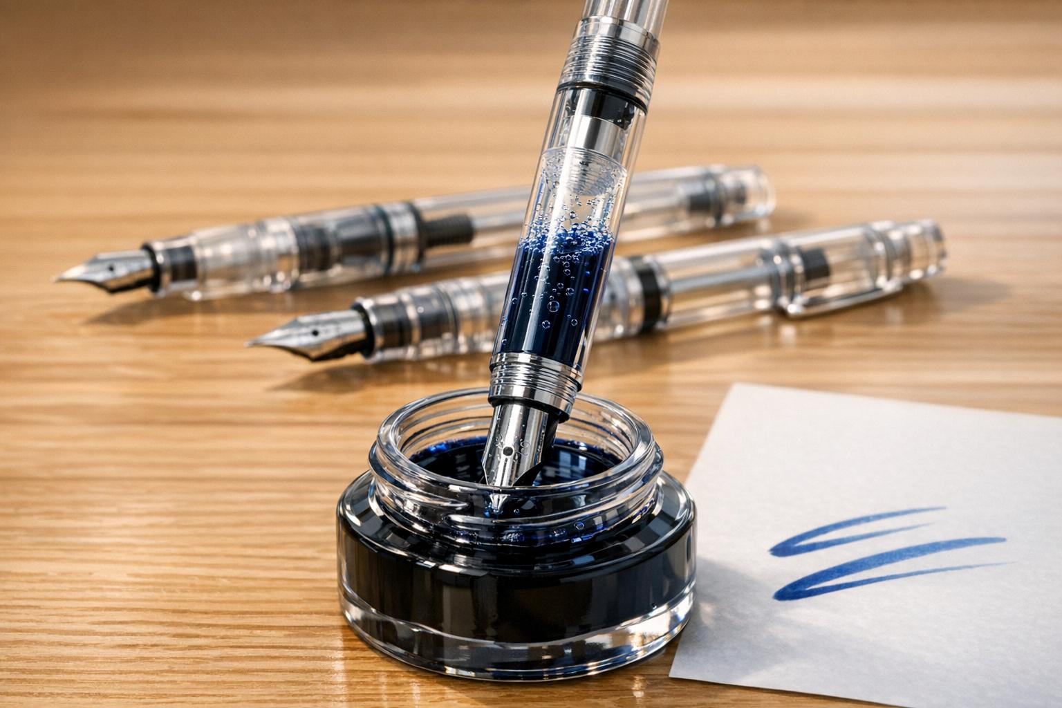 How to Fill and Use Your First Fountain Pen
