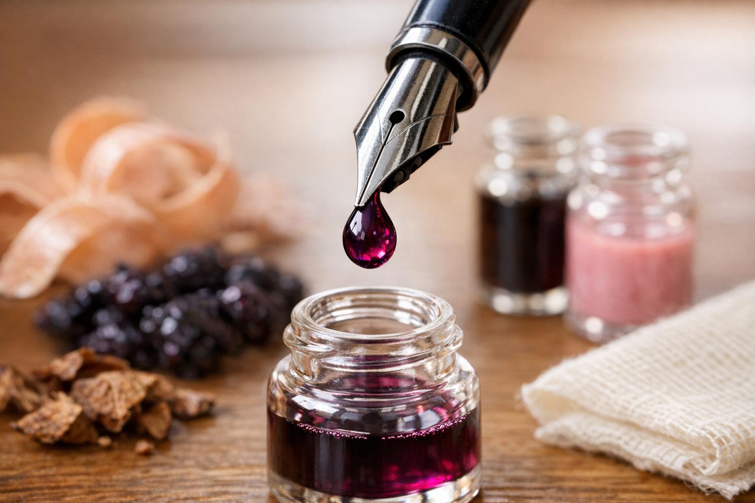 How to Make Plant-Based Fountain Pen Ink