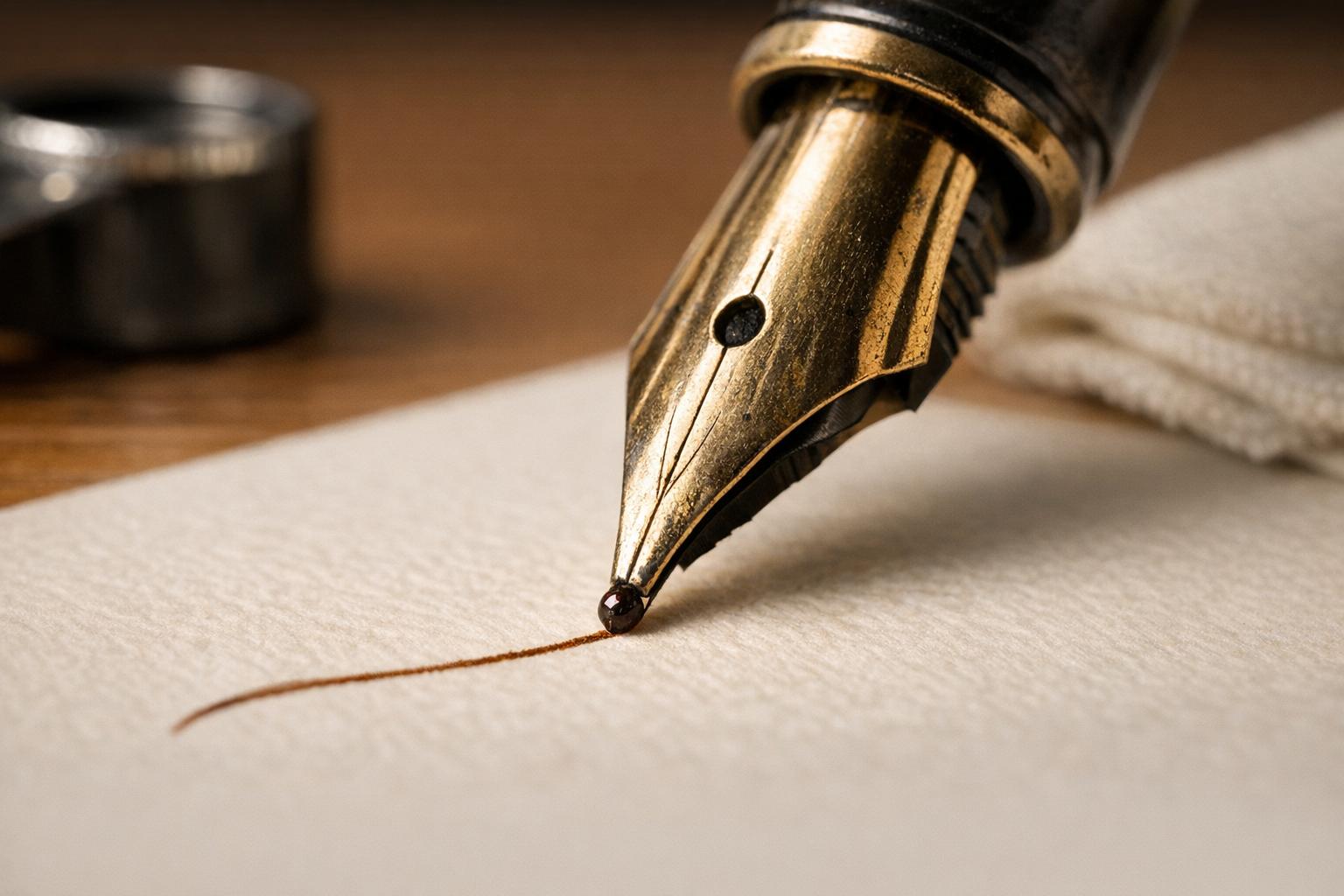 How to Fix Skipping in Vintage Fountain Pens