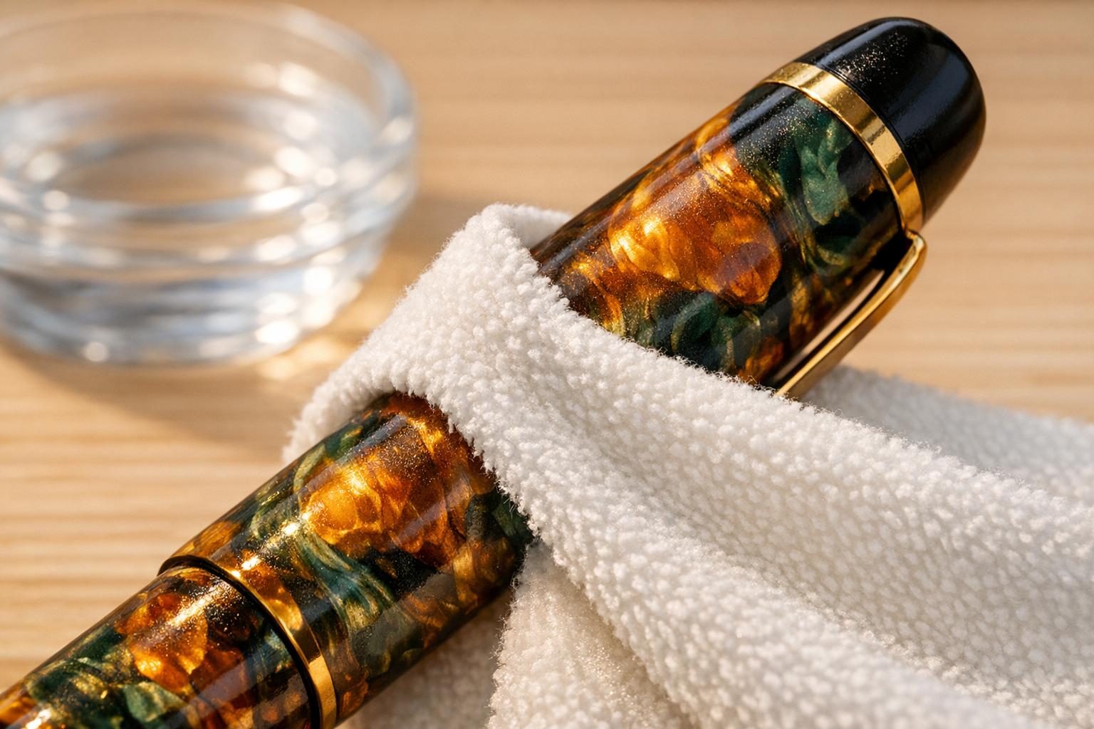 How to Clean Celluloid Pens Safely