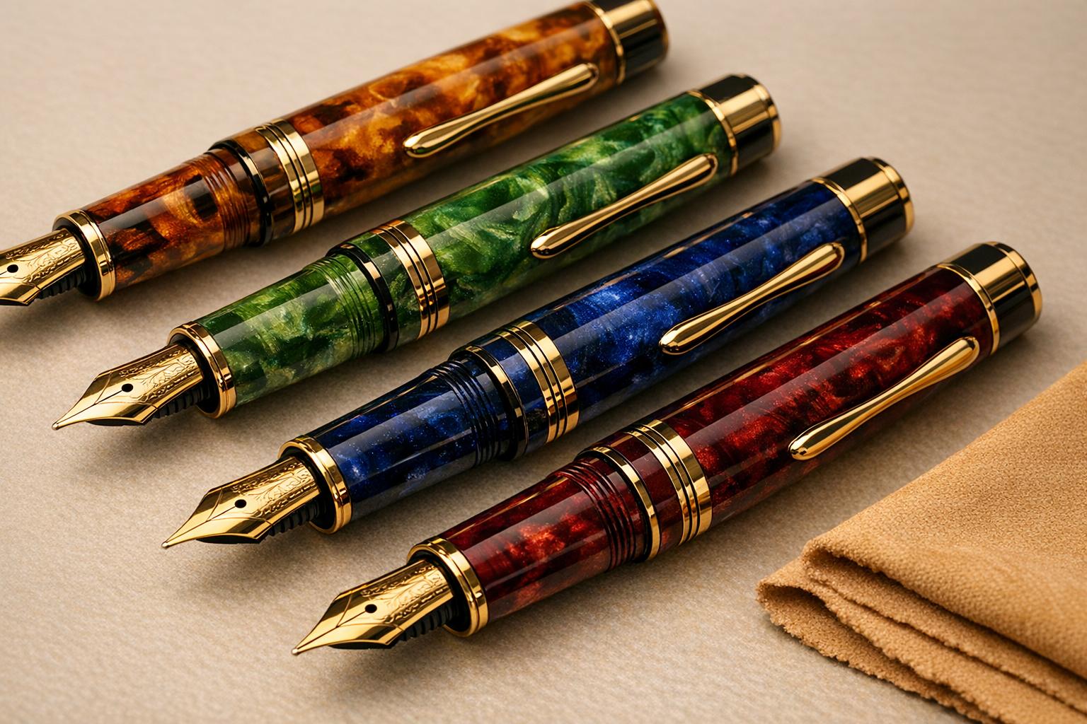 Celluloid in Modern Fountain Pens