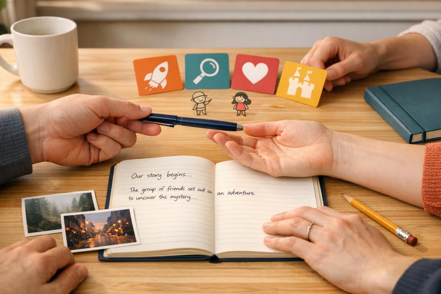 Pass the Pen: Collaborative Writing Ideas for Groups