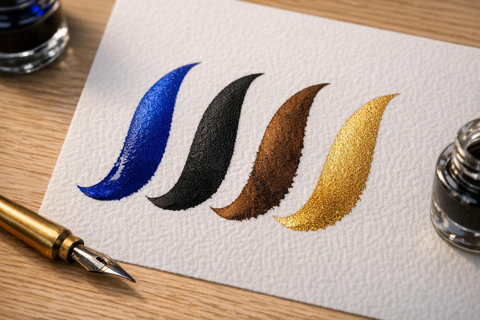 Best Inks for Calligraphy Branding Projects