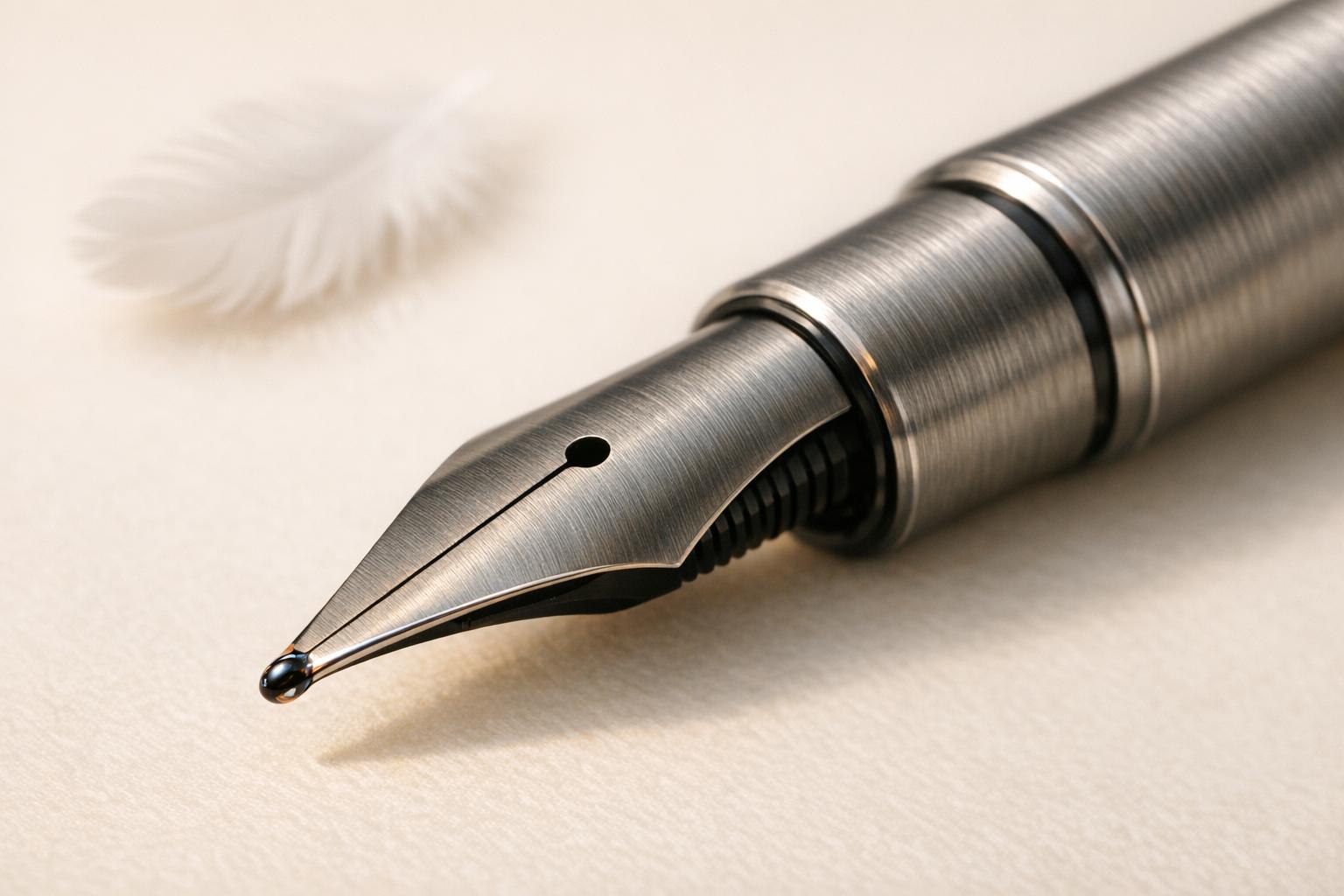 Titanium Fountain Pens: Lightweight and Durable