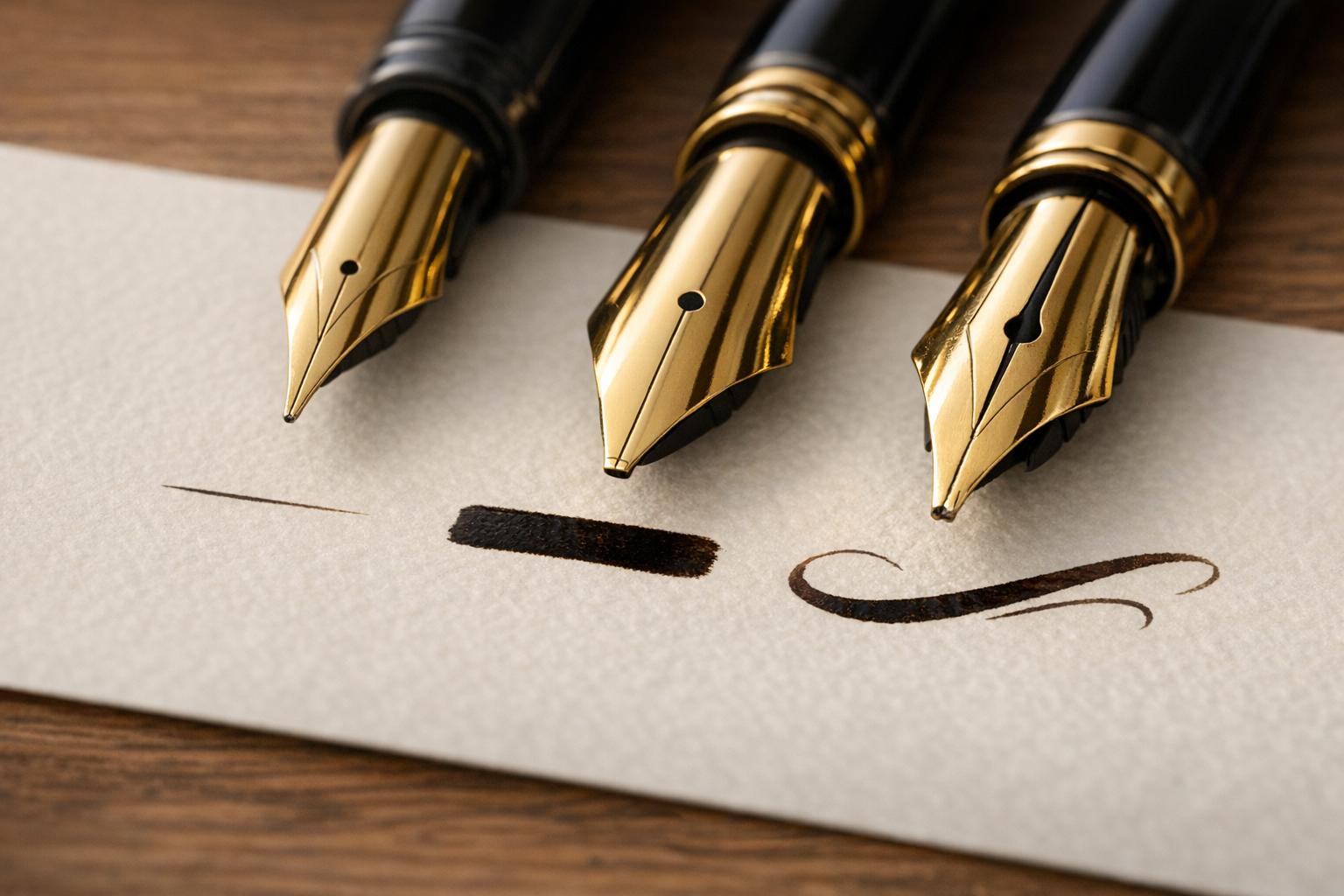 Fountain Pen Nibs: Impact on Handwriting Style