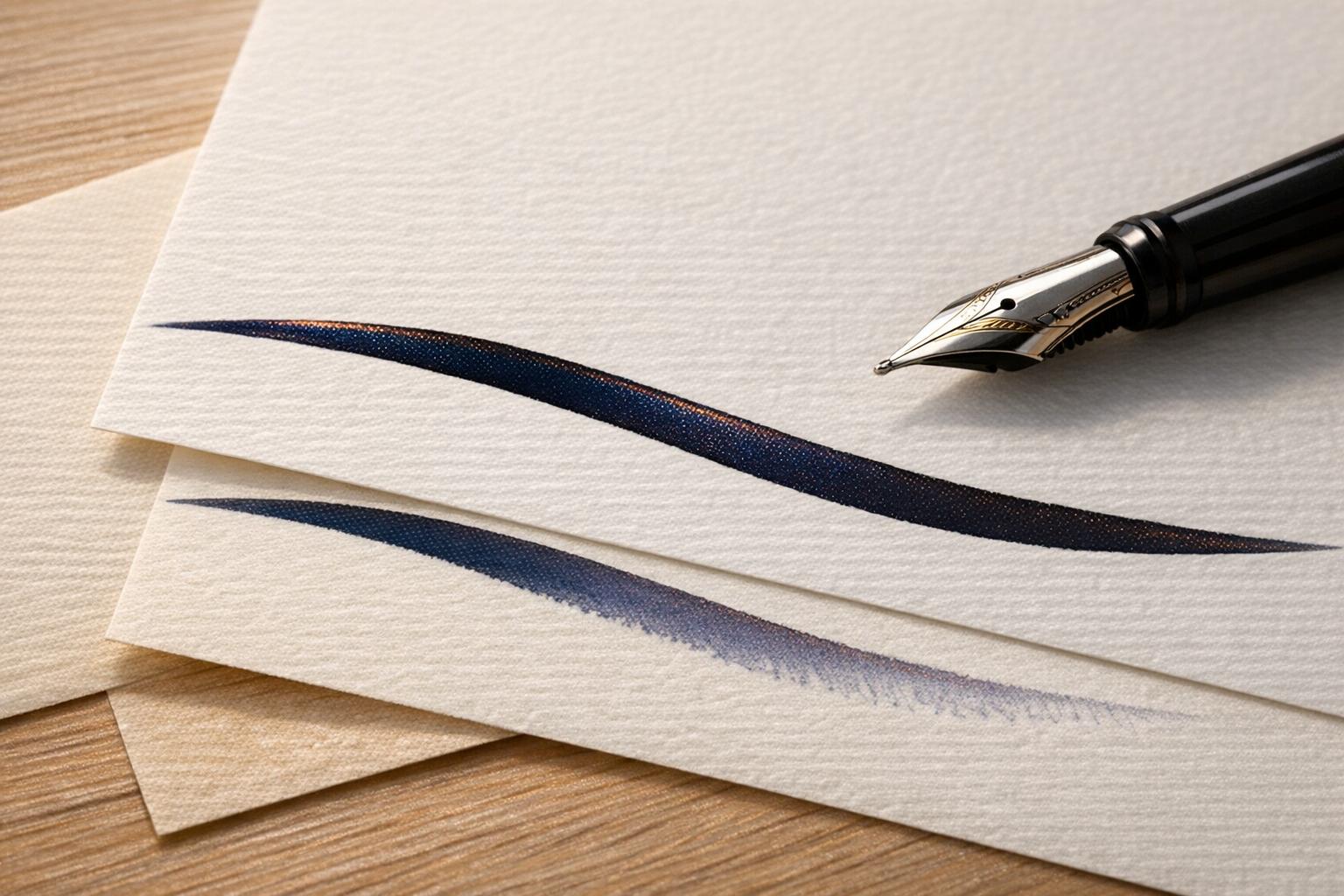 Best Papers for Fountain Pen Ink