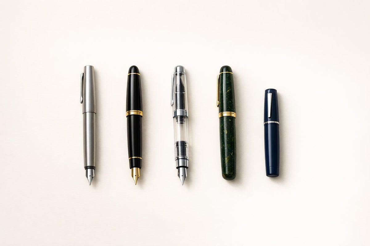 Complete Guide: 5 Fountain Pens You Really Need – Fountain Pen Revolution