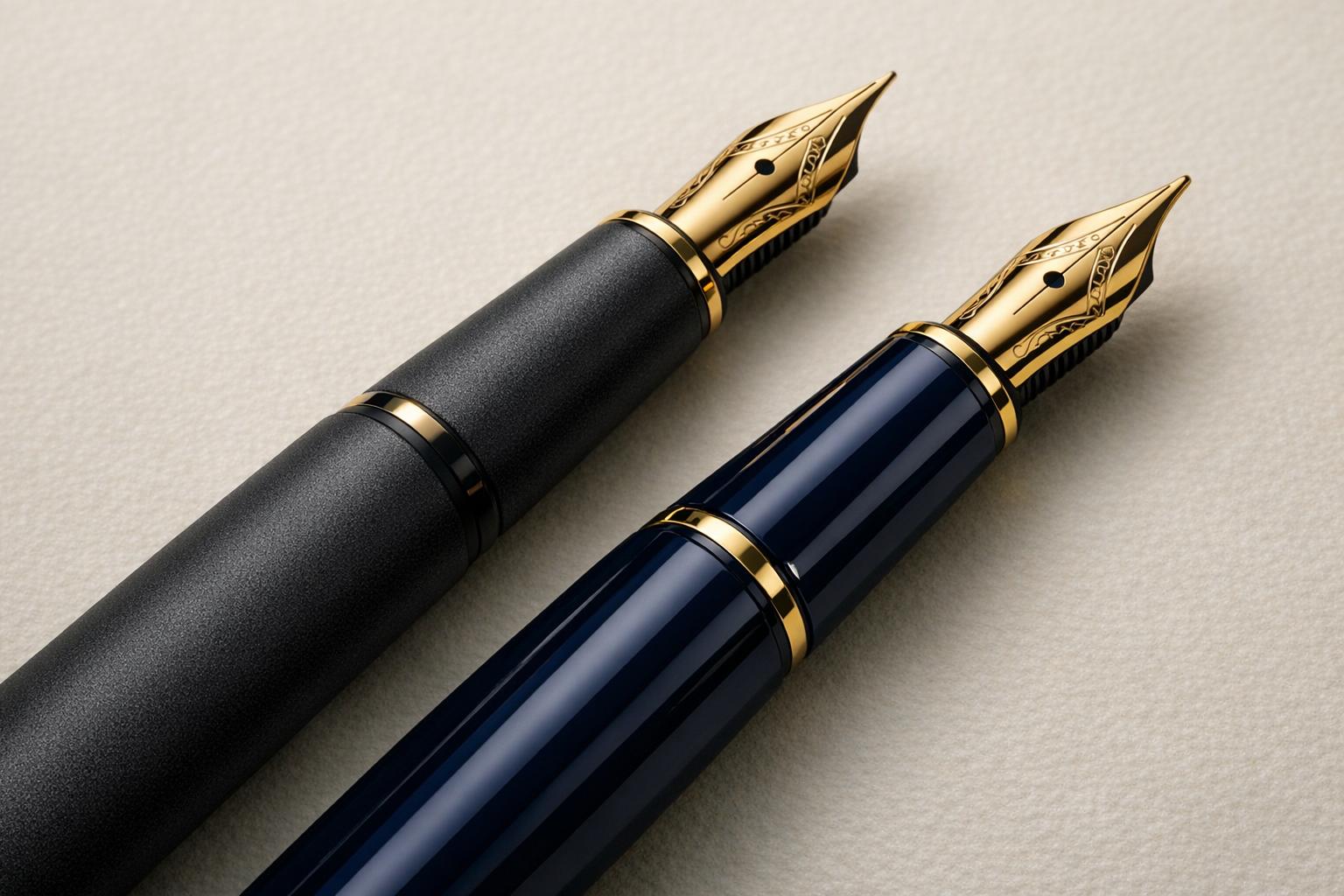 Matte vs Glossy: Key Differences in Fountain Pens
