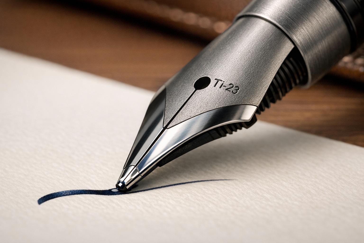 Titanium in Hybrid Nibs