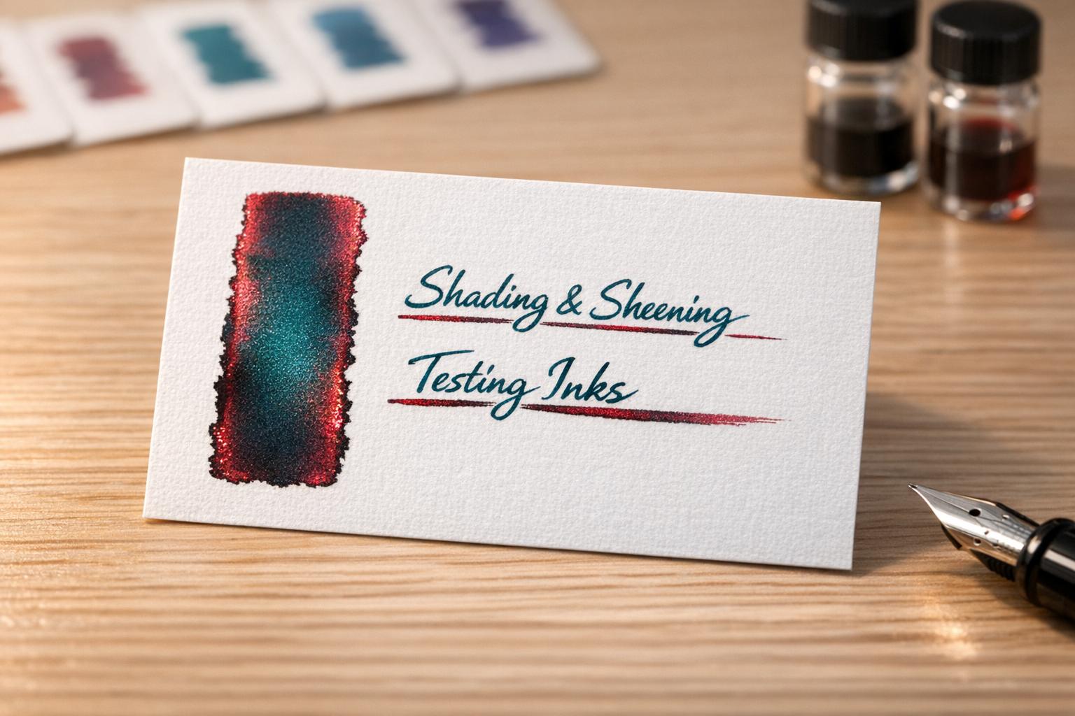 5 Tips for Testing Ink Shading and Sheening