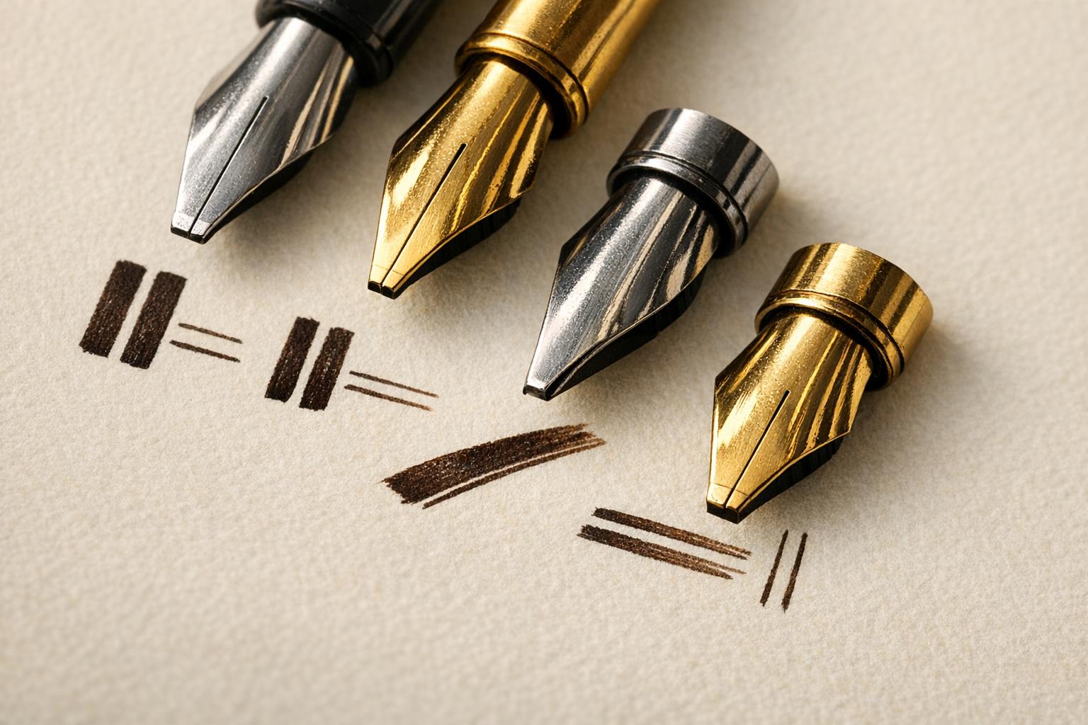 Custom Nib Shapes: What to Know Before Buying