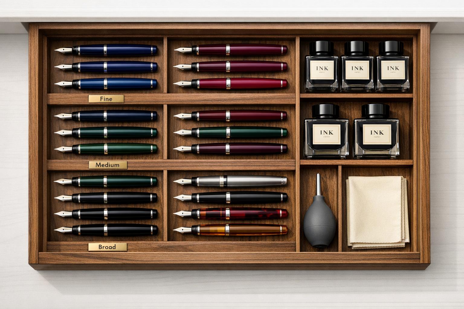 Complete Guide to Organizing Your Fountain Pen Collection