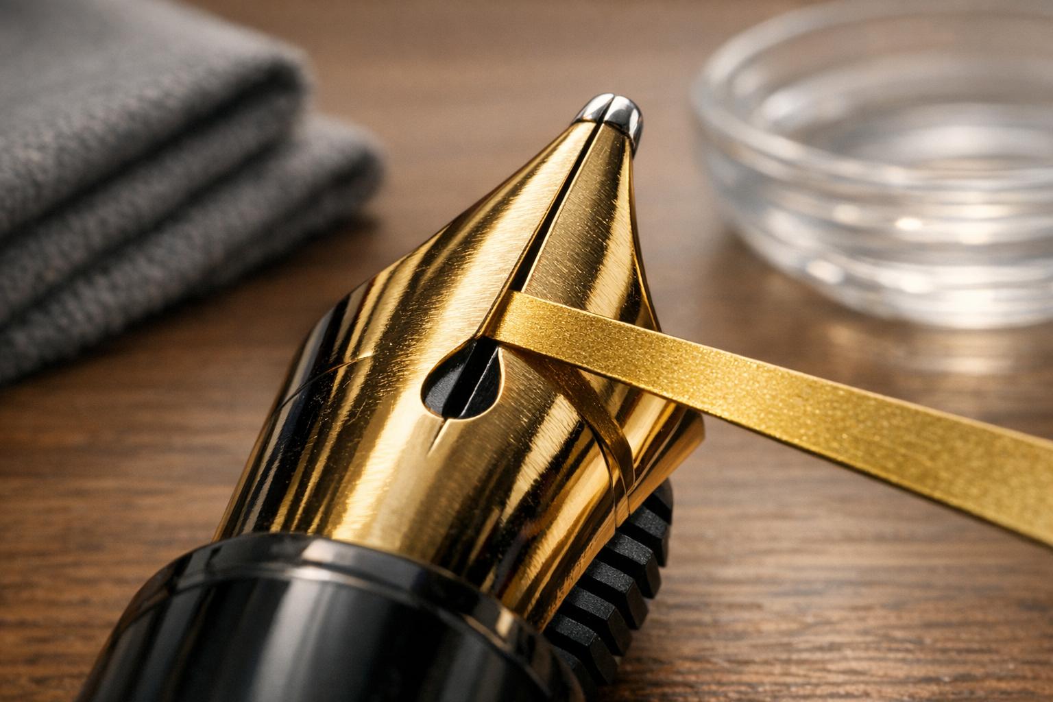 Adjusting Nibs for Dry Inks