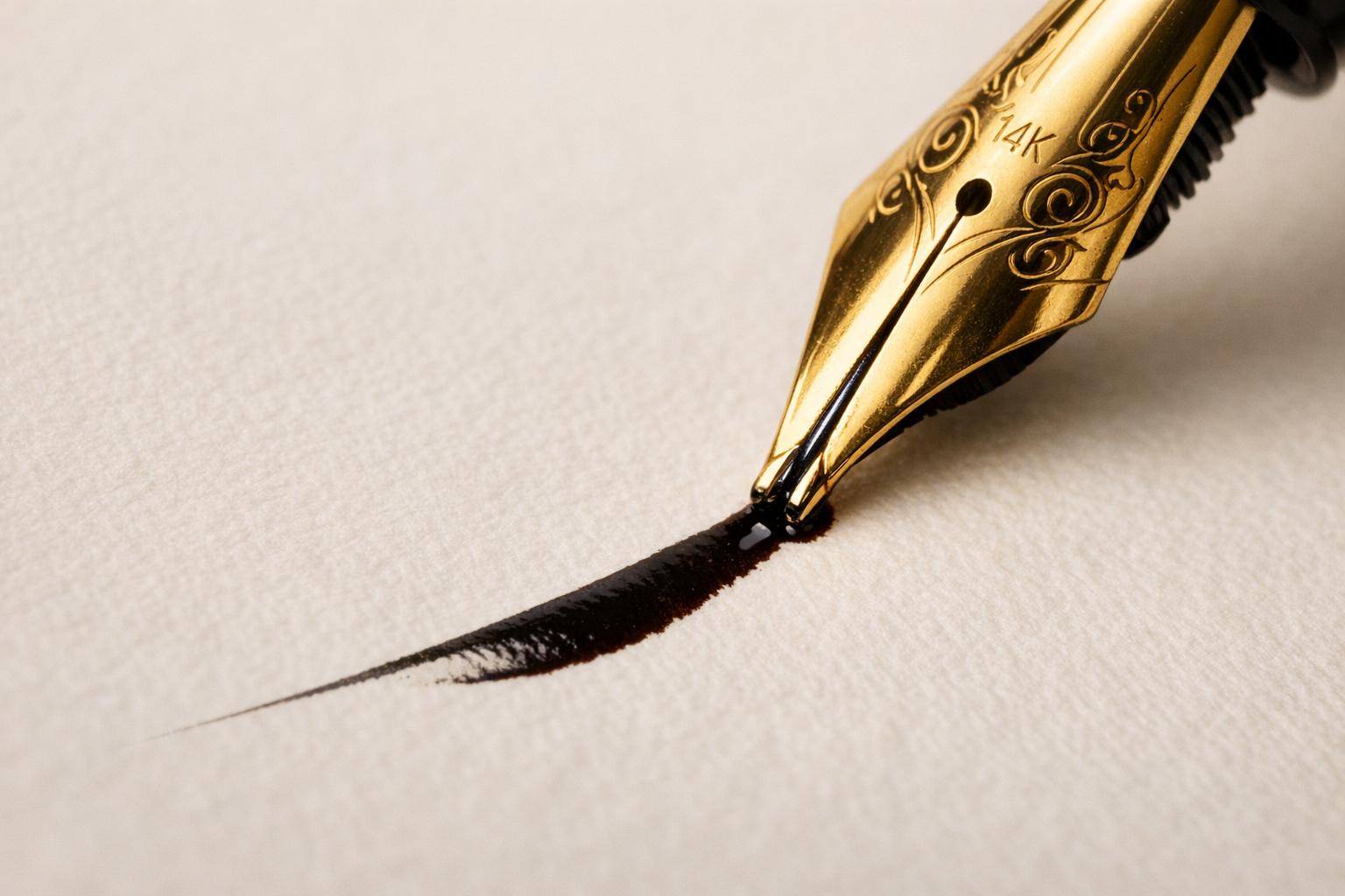How Flex Nibs Create Line Variation