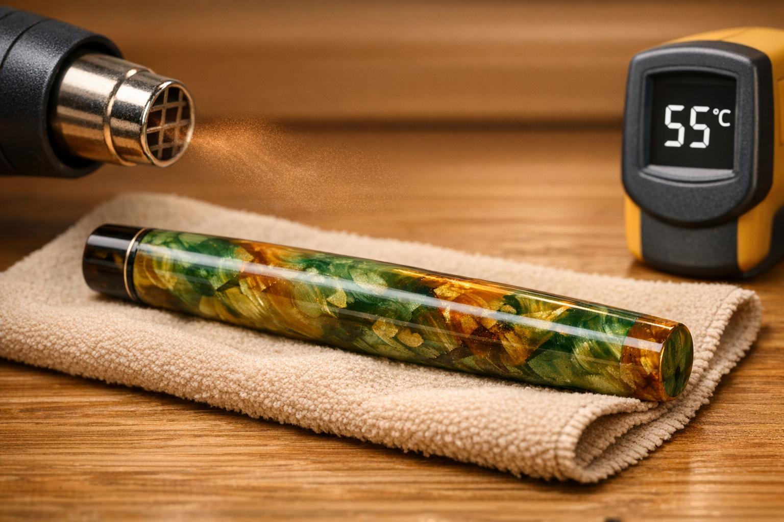 Common Mistakes When Using Heat on Celluloid Pens