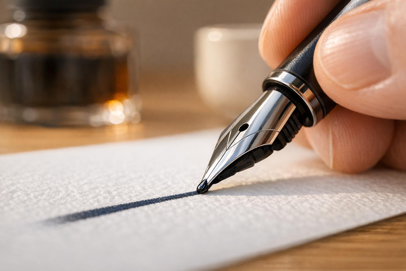How to Prevent Ink Smudging While Writing