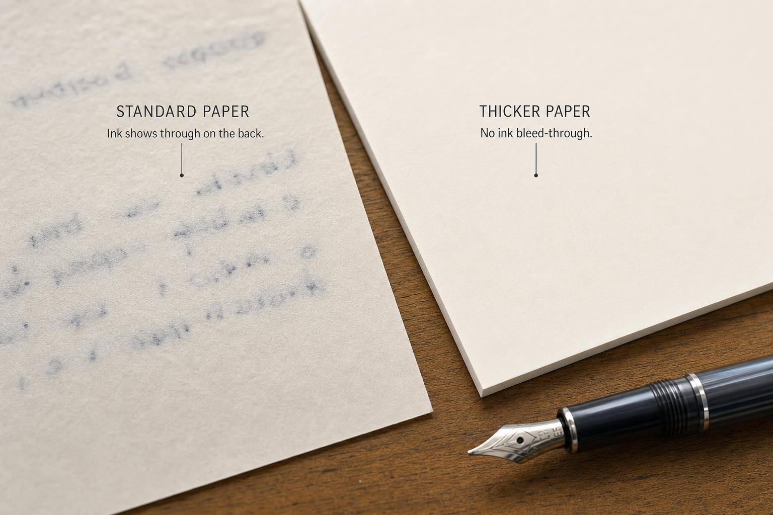 Ink Bleed-Through: Causes and Fixes