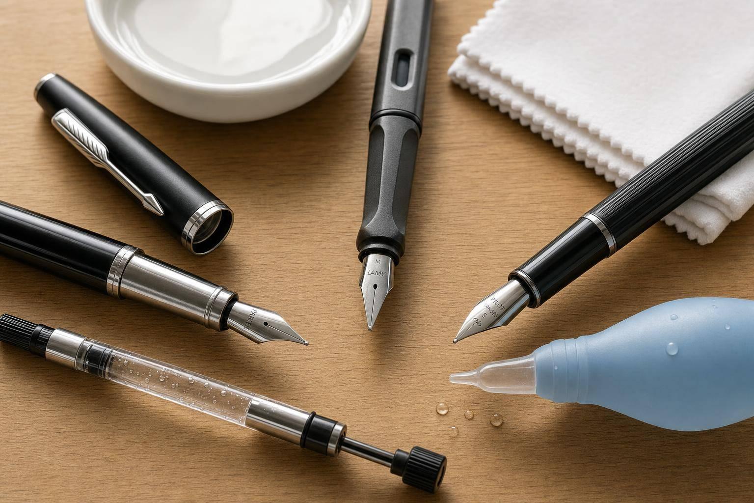 Nib Cleaning Tools for Different Pen Brands