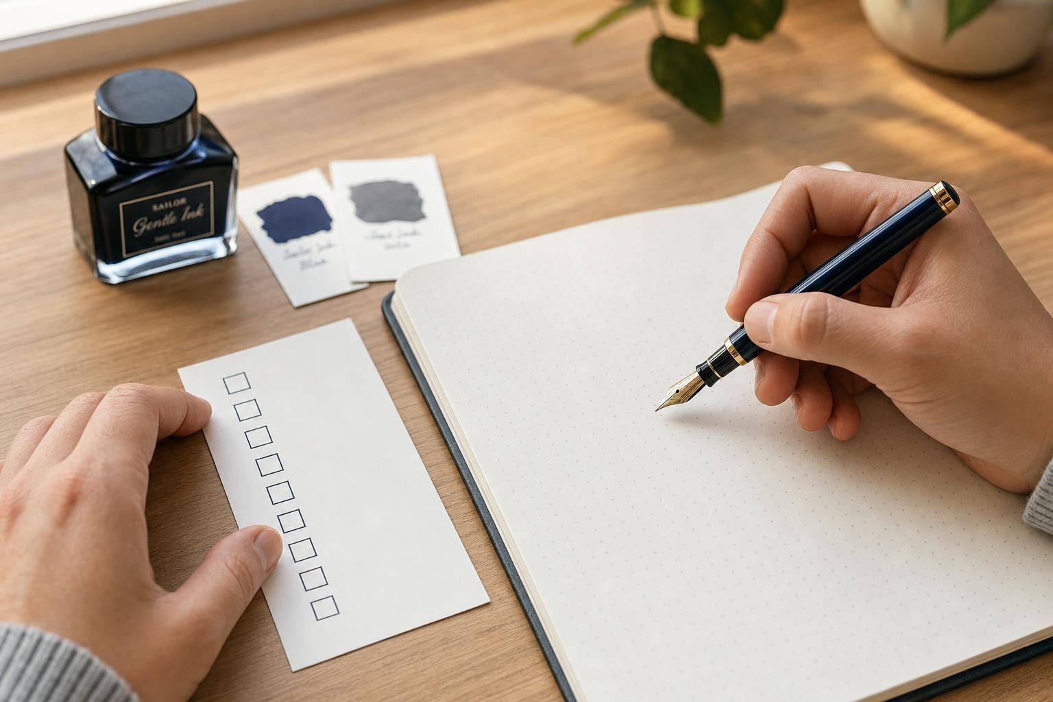9 Beginner Fountain Pen Mistakes to Avoid