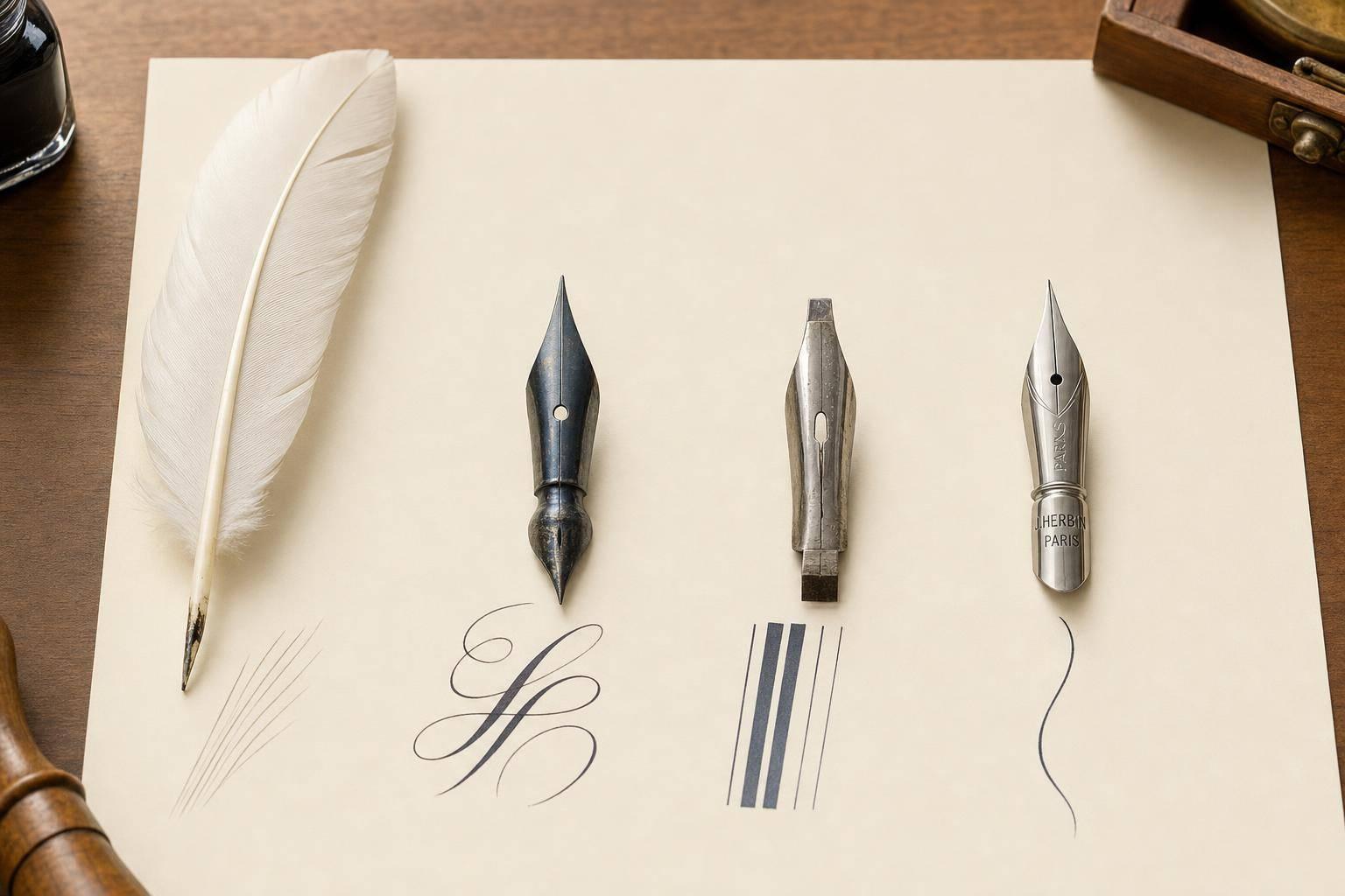 How Dip Pen Nibs Evolved Over Time