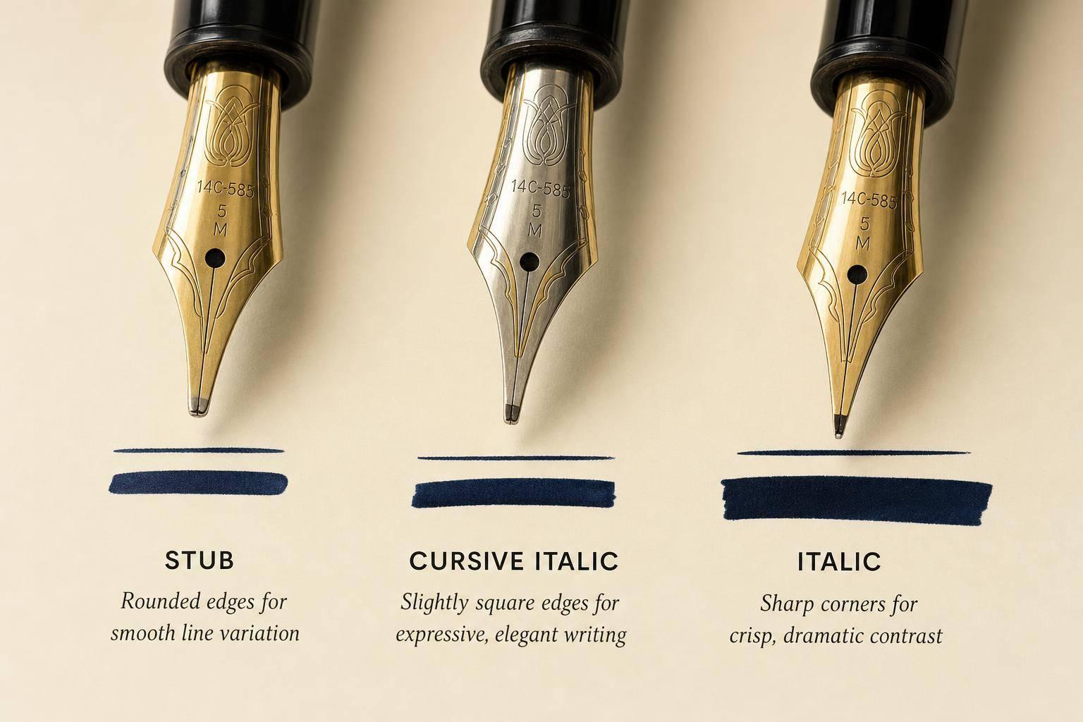 Common Nib Grinds Explained
