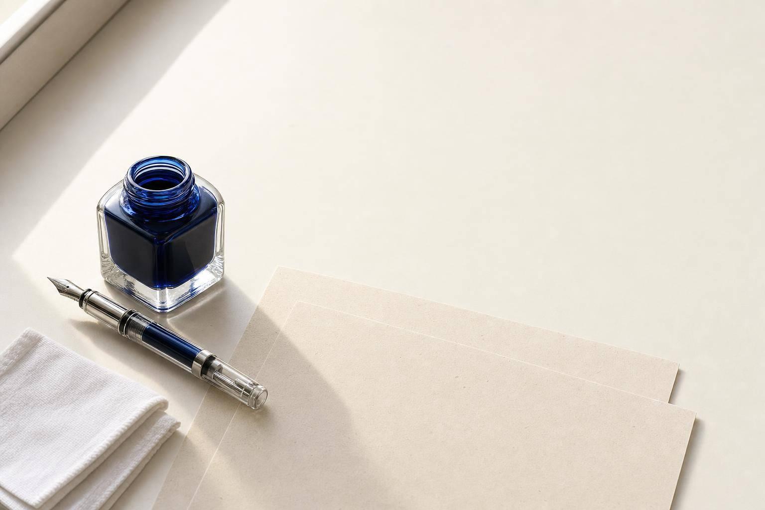 7 Questions on Low-Waste Fountain Pen Ink