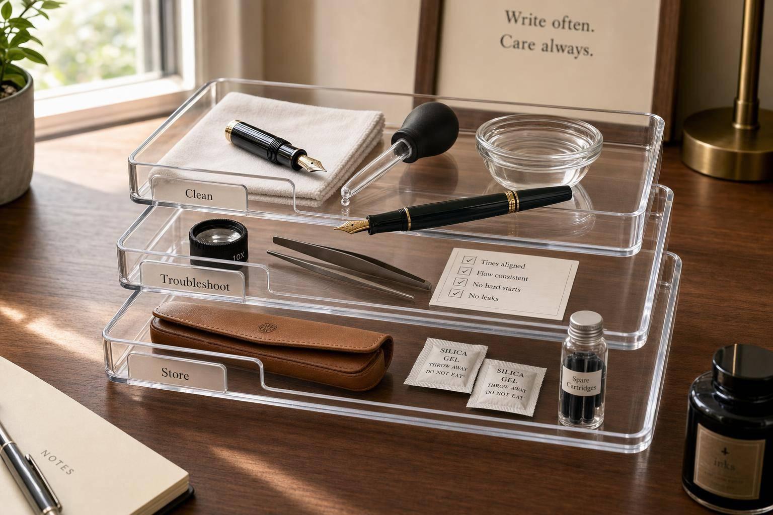 Fountain Pen Maintenance Guide