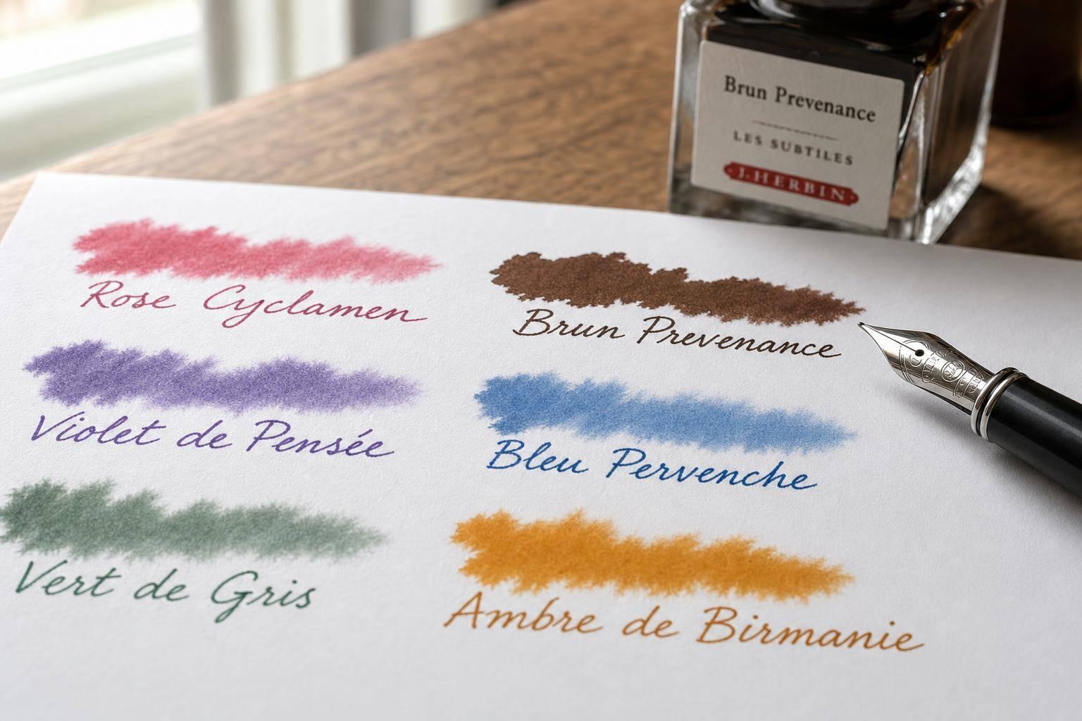 Scented Ink Review: J. Herbin Lineup