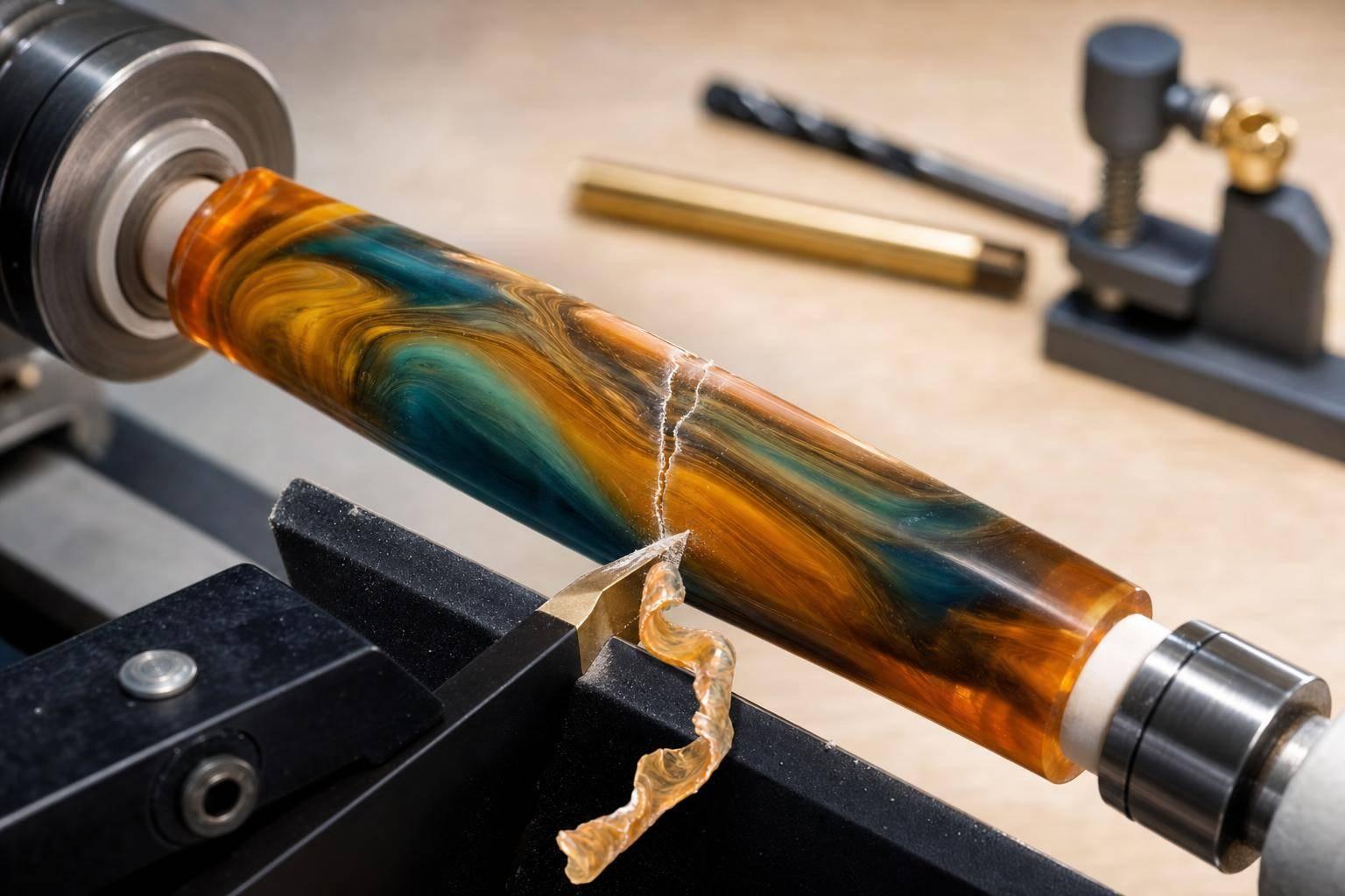 Why Acrylic Pen Blanks Crack During Turning