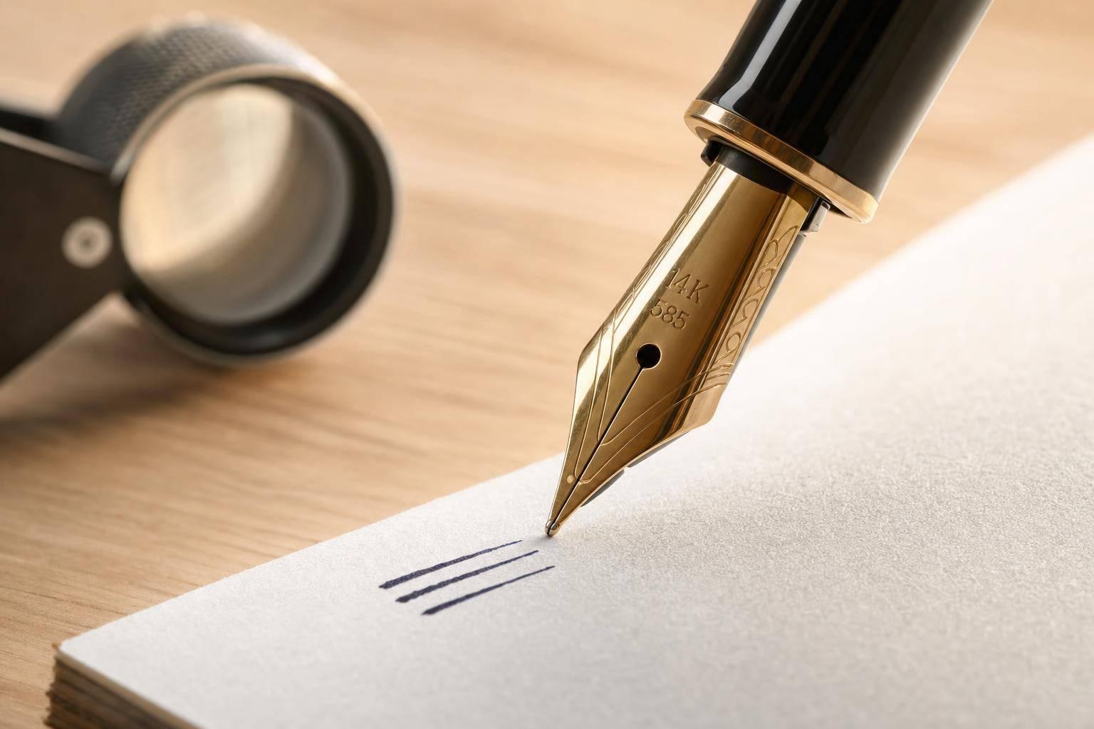 How to Fix Uneven Feedback on a Fountain Pen