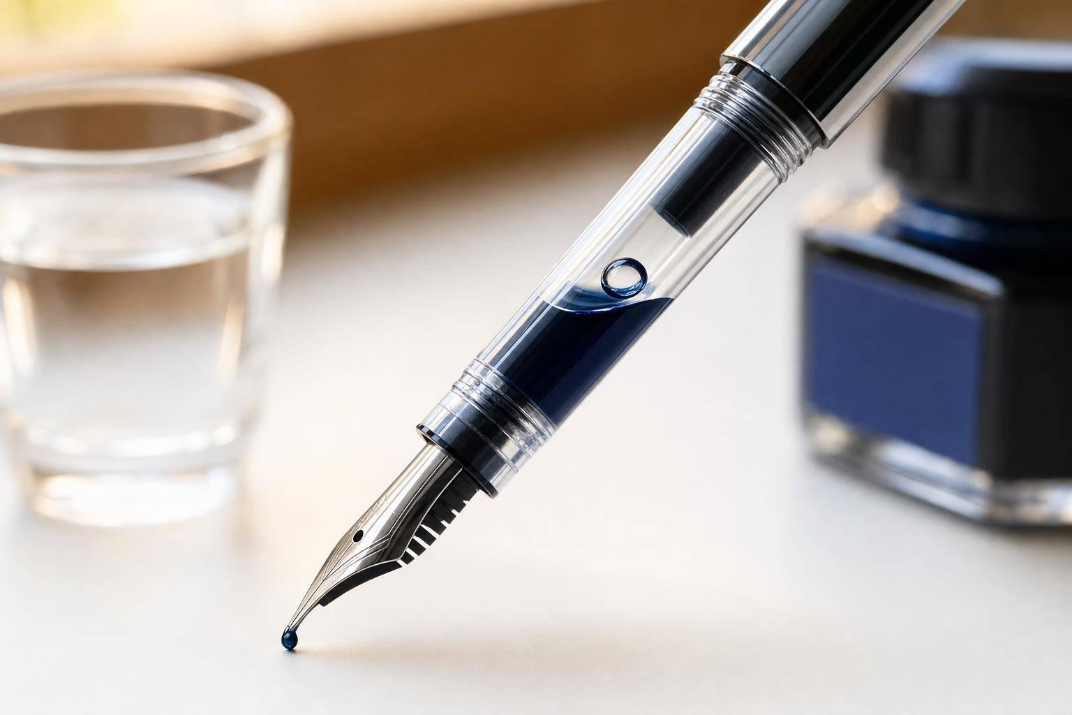Bubble Test: Fix Fountain Pen Ink Flow