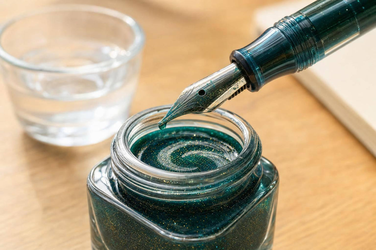3 Tips for Using Shimmer Ink in Fountain Pens