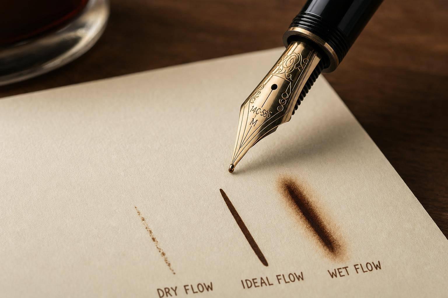 3 Ink Flow Checks for Fountain Pens