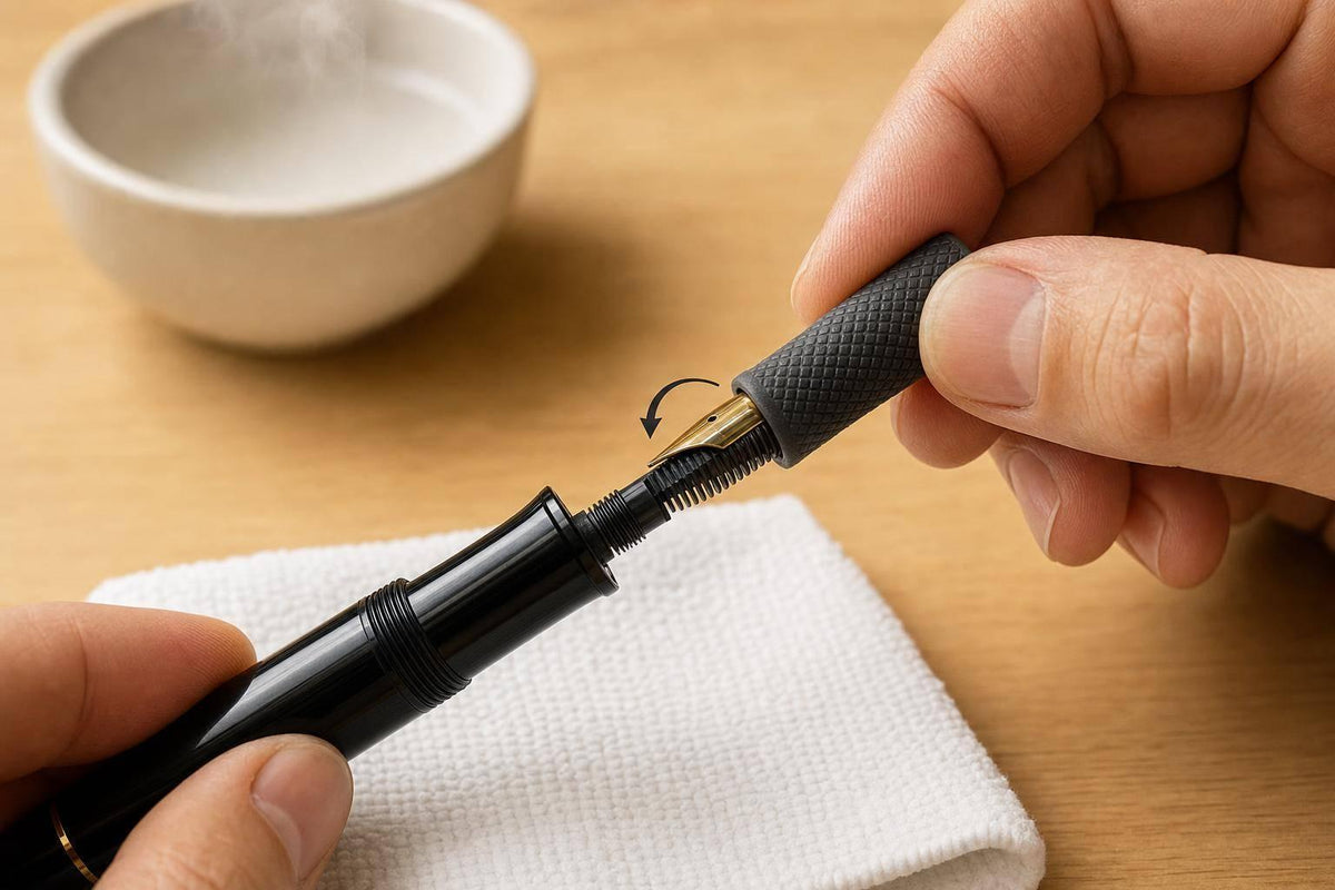 How to Remove Stuck Fountain Pen Nib