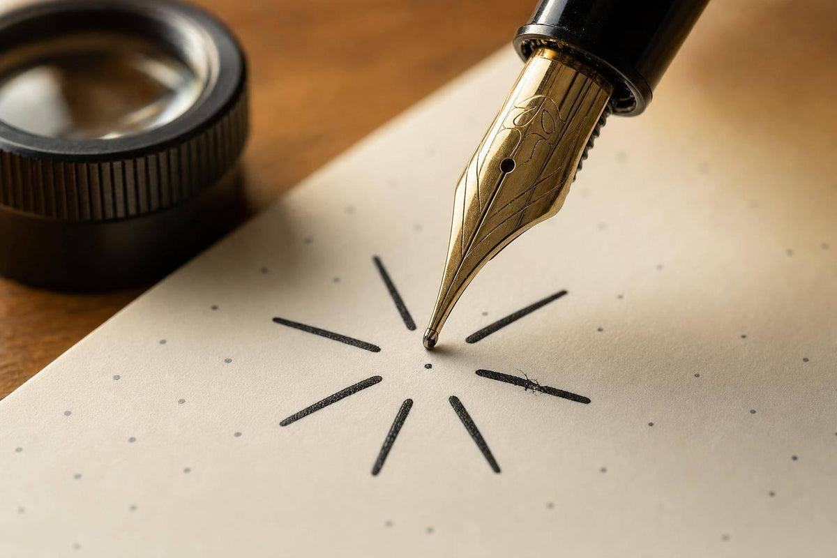 How to Spot Scratchy Lines After Nib Tuning
