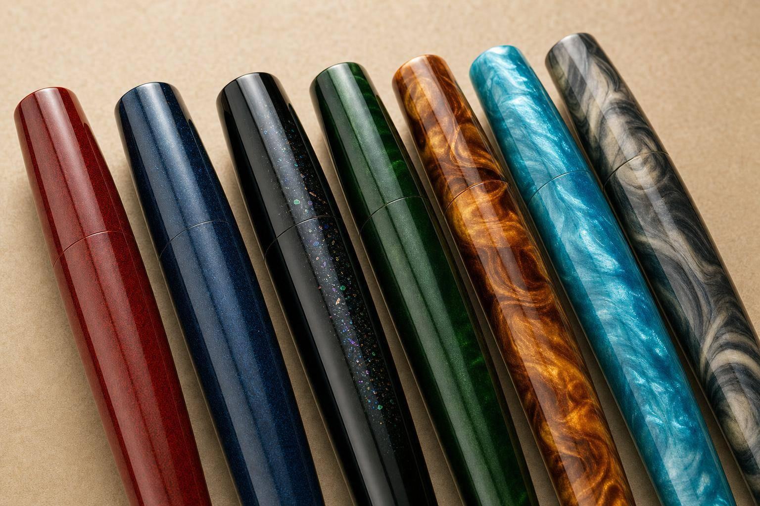 Top 7 Pen Makers for Urushi and Resin Work