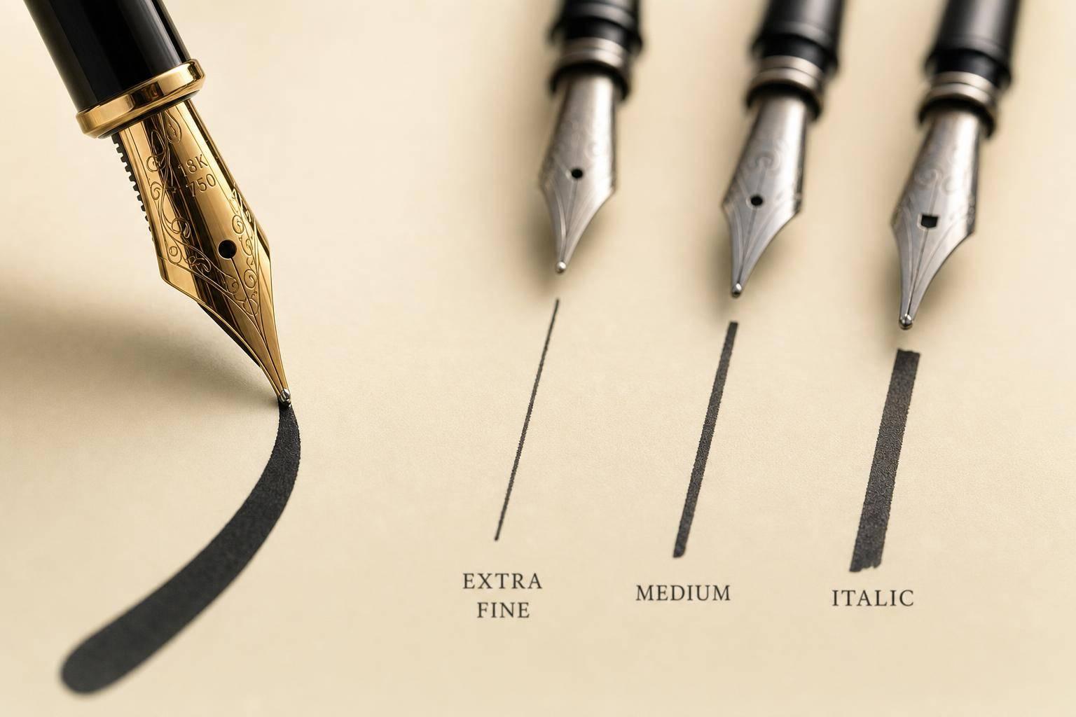 Calligraphy Fountain Pen Guide