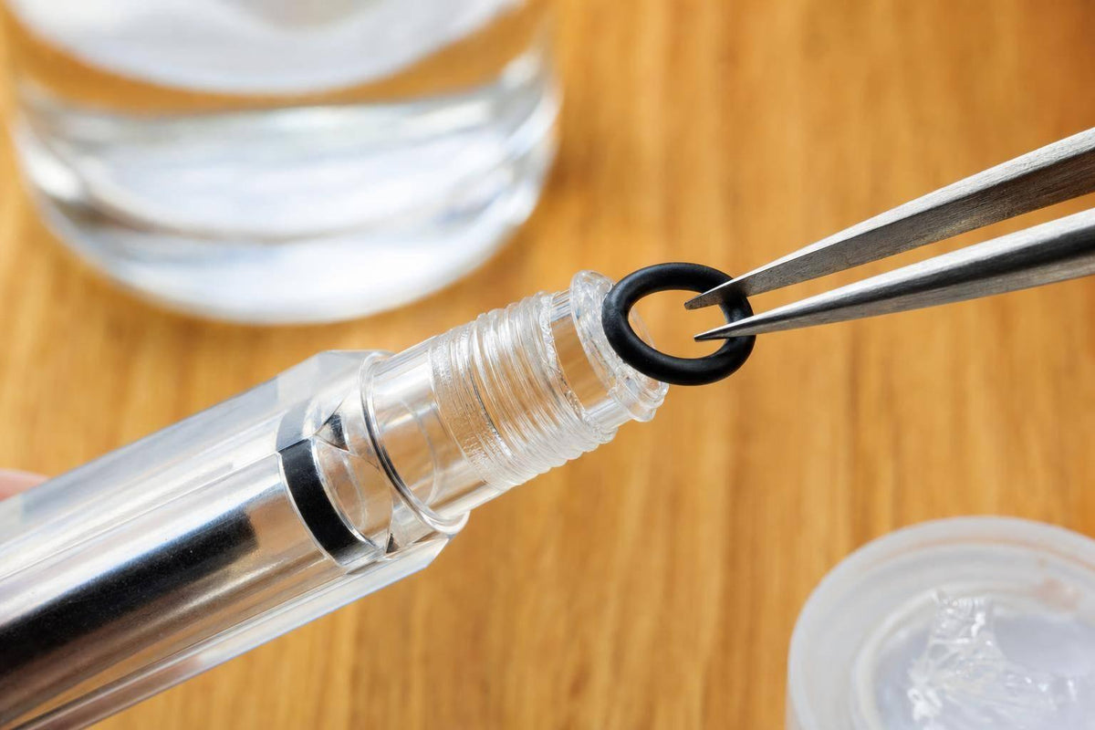 How to replace o-rings on eyedropper pens?