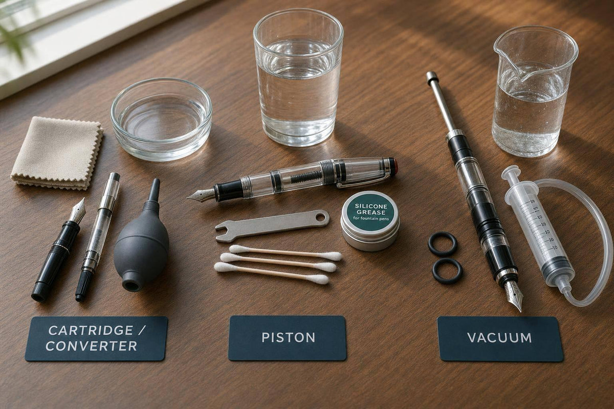 How Cartridge Pen Cleaning Kits Differ