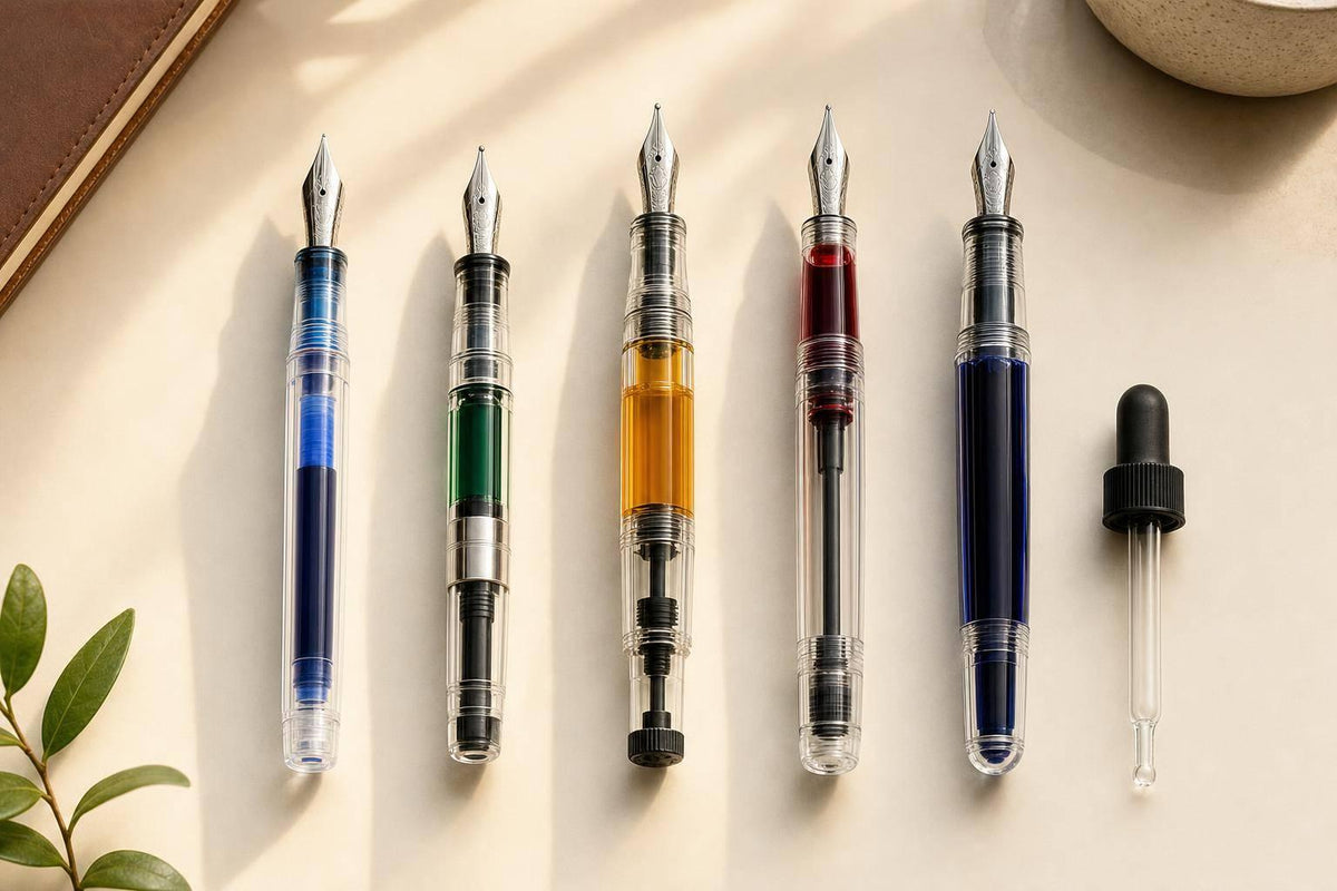 5 Fountain Pen Fill Methods Explained