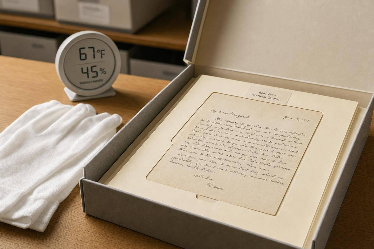 Guide to Storing Handwritten Letters