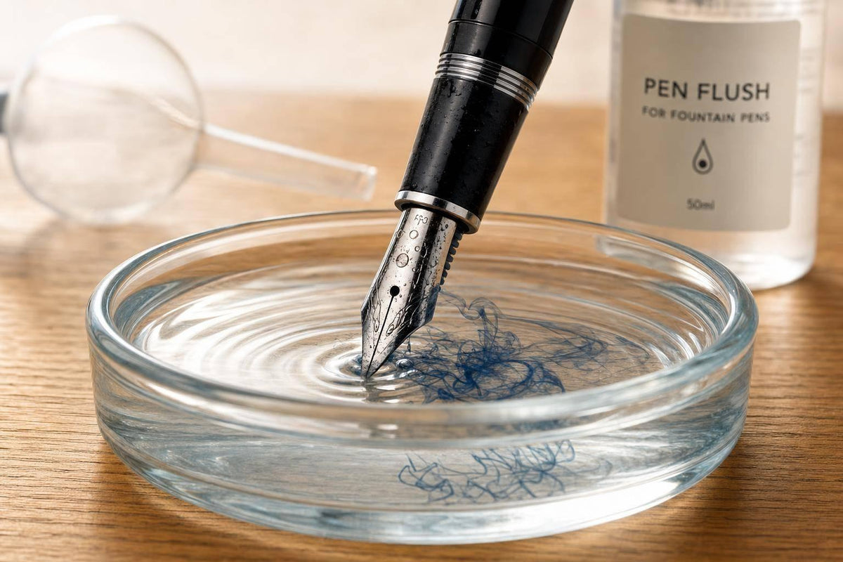 How to Clean Dried Ink From Fountain Pen Nibs
