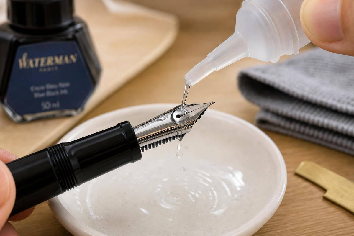How to Fix Dry Fountain Pen Nibs