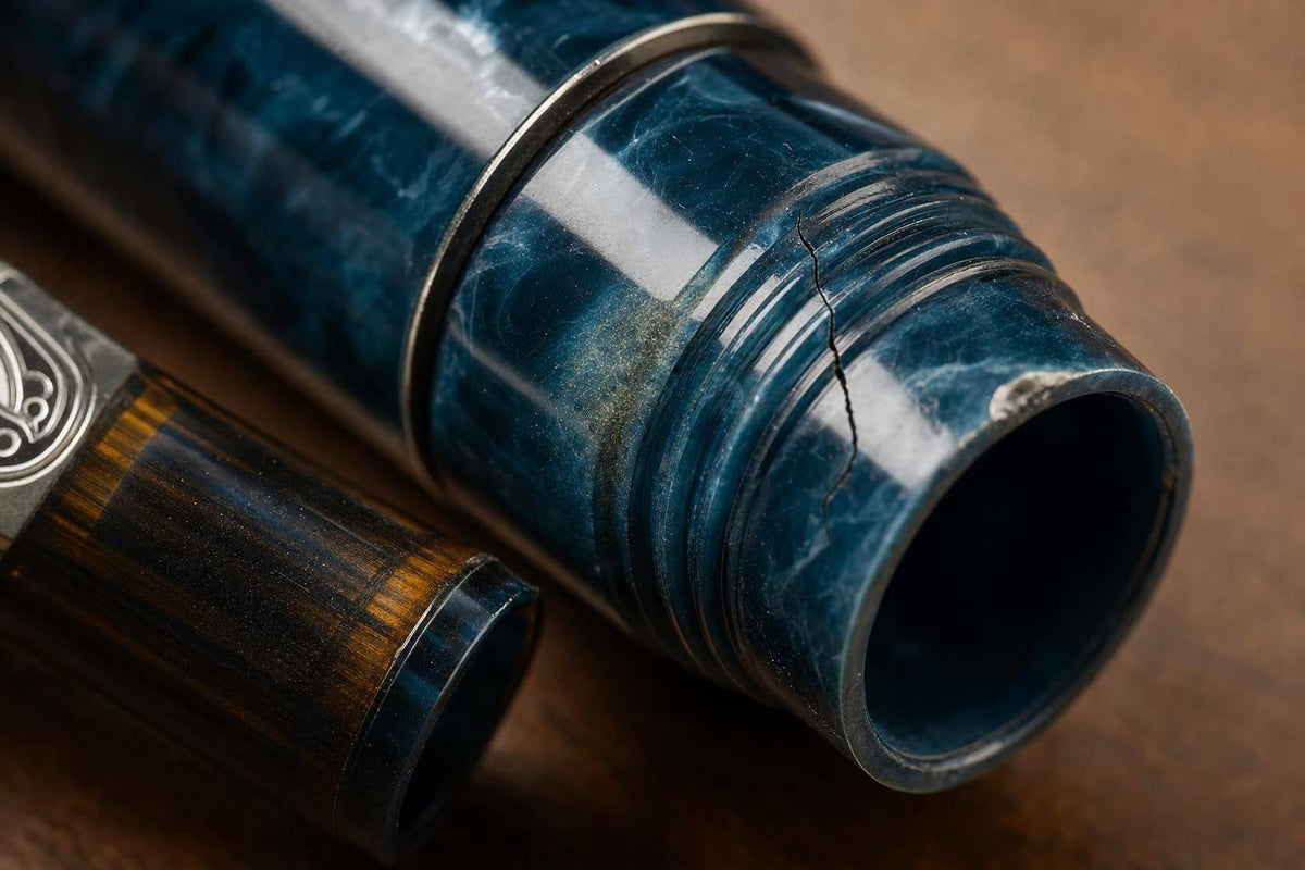 Why Resin Fountain Pens Crack: Common Causes