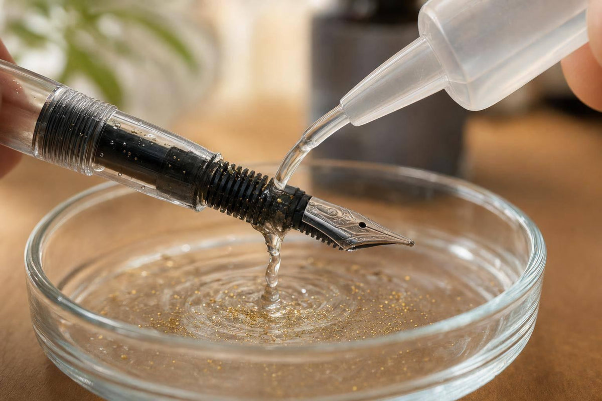 Best Way to Clean Shimmer Ink From Feeds